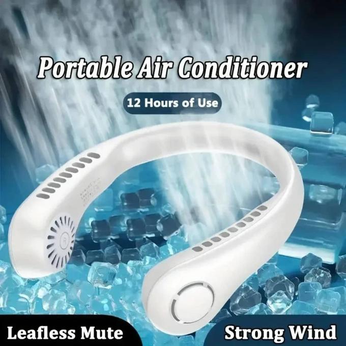 Ventilateur paresseux suspendu au cou, réglable, Rotation à 360 degrés, 3 vitesses, pour le Sport en plein Air, refroidissement de l'air