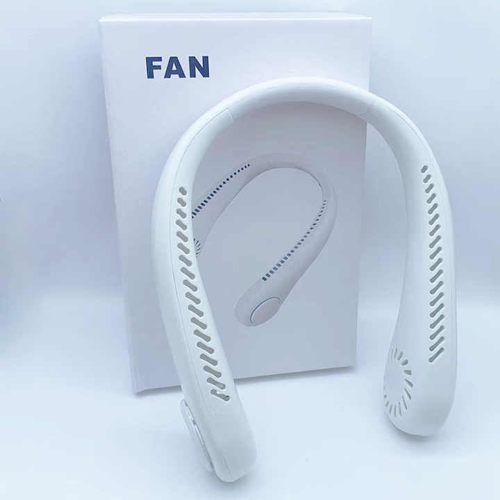 Ventilateur paresseux suspendu au cou, réglable, Rotation à 360 degrés, 3 vitesses, pour le Sport en plein Air, refroidissement de l'air