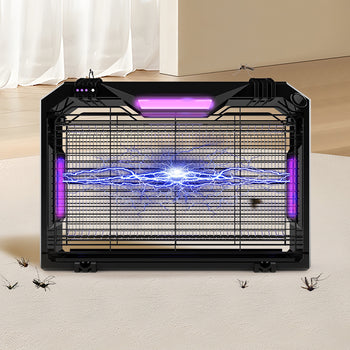 Piège à moustiques, piège à mouches, tueur d'insectes, antiparasitaire et Zapper anti-insectes/lumière bleue LED, lampe électrique anti-moustique