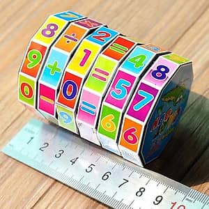 Cube éducatif Montessori pour enfant