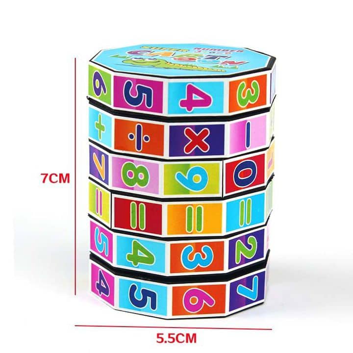 Cube éducatif Montessori pour enfant