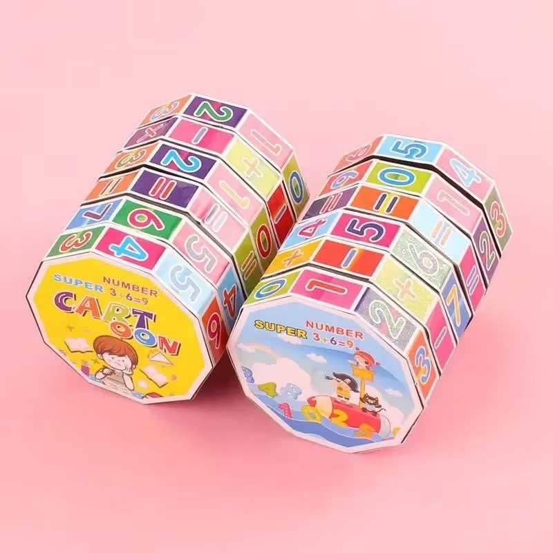 Cube éducatif Montessori pour enfant