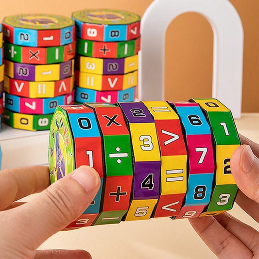 Cube éducatif Montessori pour enfant