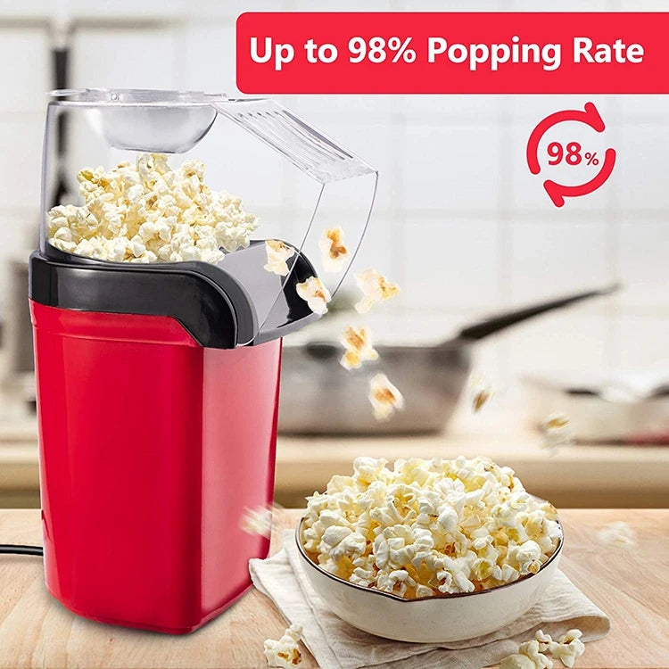 Machine automatique de popcorn de cuisine portable rapide et sans huile