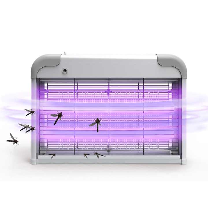 Piège à moustiques, piège à mouches, tueur d'insectes, antiparasitaire et Zapper anti-insectes/lumière bleue LED, lampe électrique anti-moustique