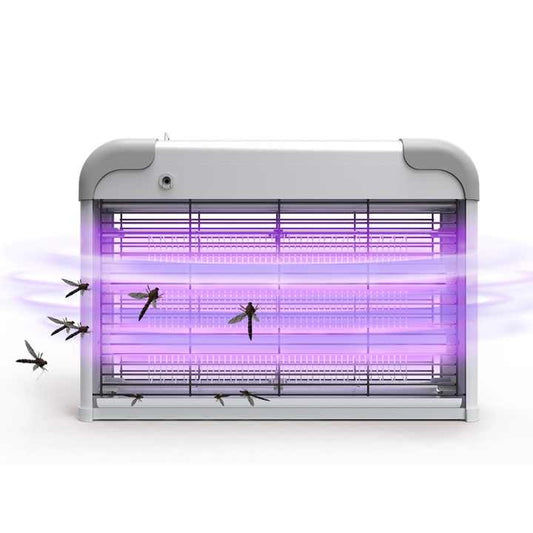 Piège à moustiques, piège à mouches, tueur d'insectes, antiparasitaire et Zapper anti-insectes/lumière bleue LED, lampe électrique anti-moustique