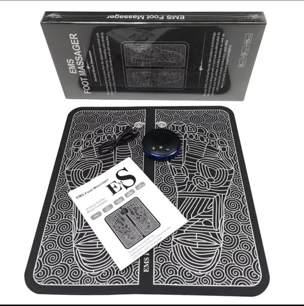 Tapis de Massage Électrique Vibrant EMS